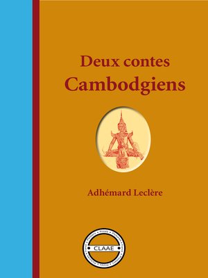 cover image of Deux contes cambodgiens